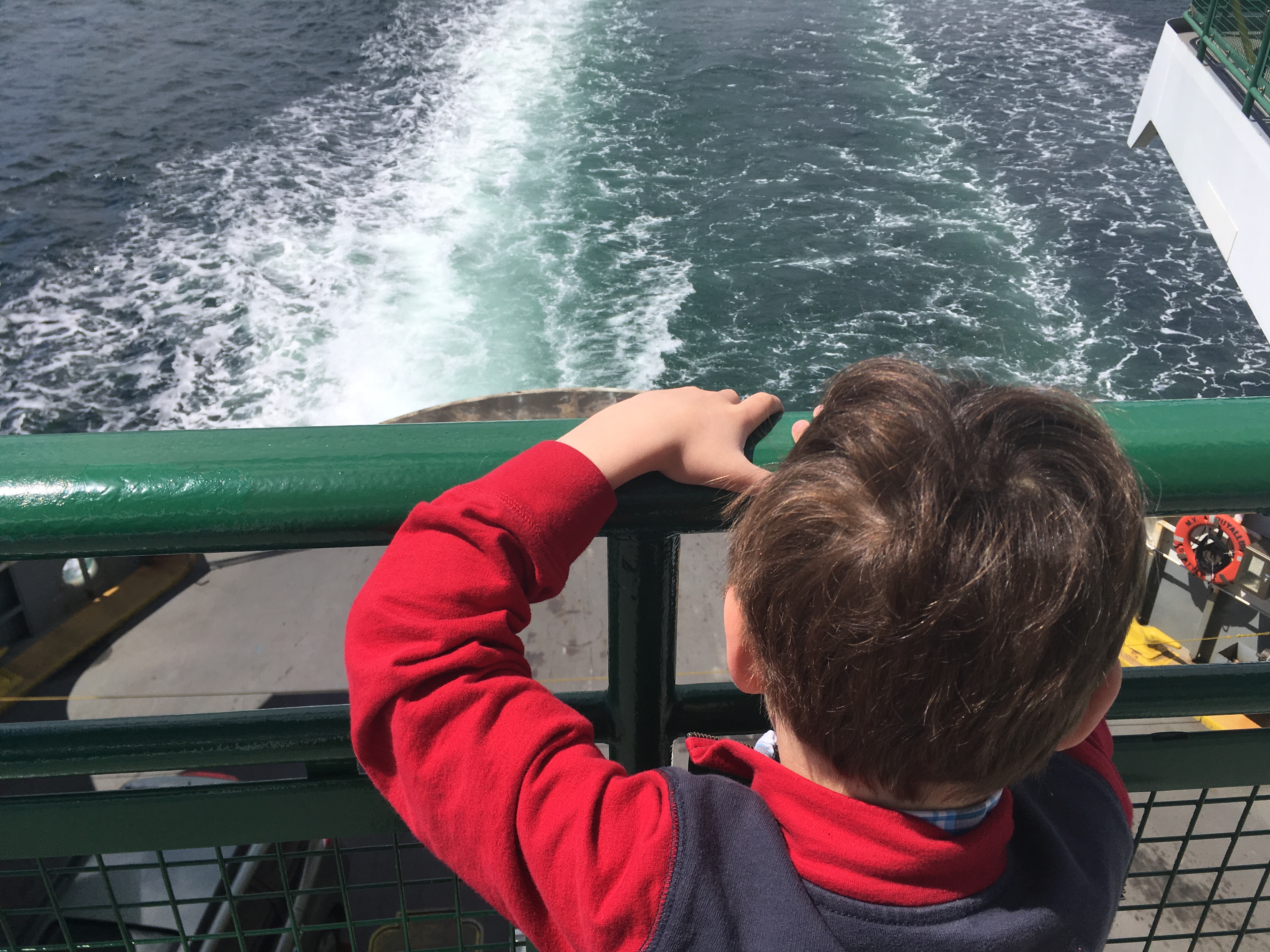 On the WA State ferry